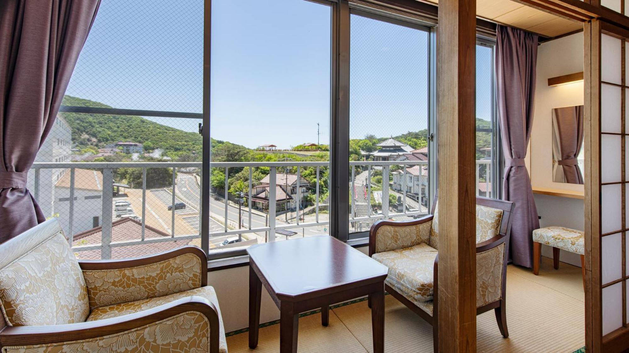 Unzen Iwaki Ryokan Exteriör bild